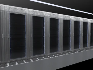 Servidor de data center Modelo 3D
