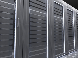 Data center server 3Dモデル