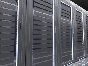 Servidor de data center Modelo 3D