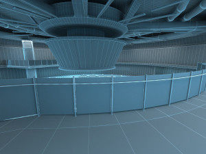 Monitoring Center Command Center Modelo 3D