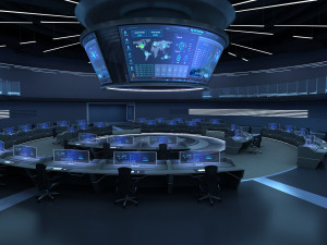 Monitoring Center Command Center Modelo 3D