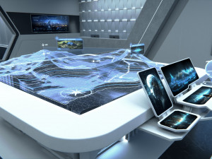 Exhibition hall Modèle 3D
