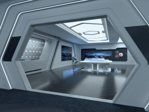 Exhibition hall Modèle 3D