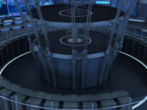 Control Room Monitoring room command center 3D 모델