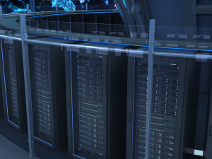 Control Room Monitoring room command center 3D 모델