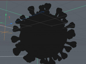 Coronavirus SARS COVID-19 3D Model