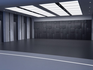 Control Room Monitoring room Command center Model 3D