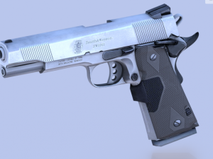 45 acp 3D Model
