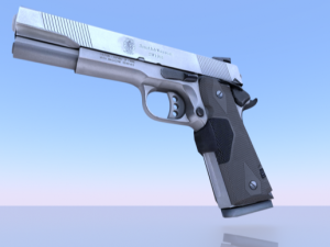45 acp 3D Model