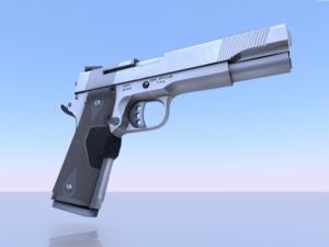 45 acp 3D Model