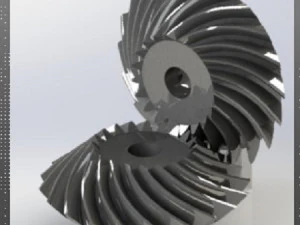 helical conical gear 3D Model