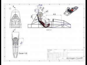 fsae frame 3D Model