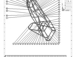 fsae frame Modello 3D