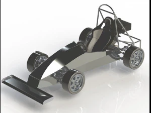 Montaje de coches de carreras fsae seg&uacute;n reglamento. Modelo 3D