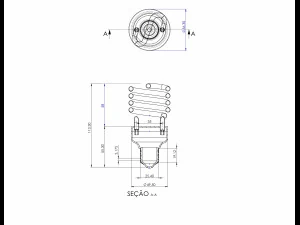 led lamp assembly 3D Print Model