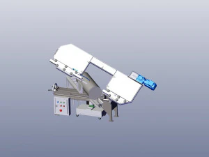 sierra de cinta horizontal Modelo 3D