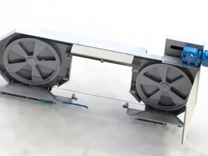 horizontal band saw 3D Model