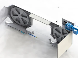 horizontal band saw 3D Model
