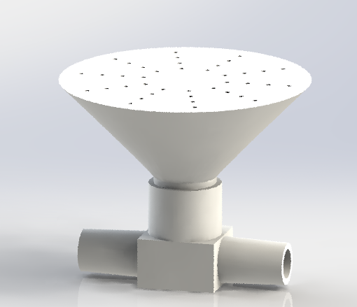 Shower head 3Dプリントモデル .c4d .max .obj .3ds .fbx .stl .blend 