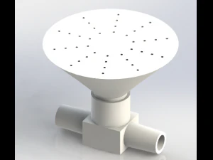 cabezal de ducha Modelo de impresión 3D