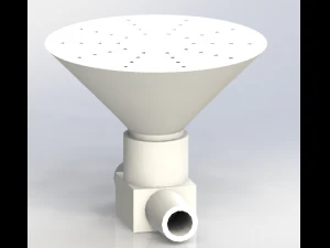 cabezal de ducha Modelo de impresión 3D