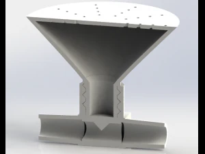 cabezal de ducha Modelo de impresión 3D