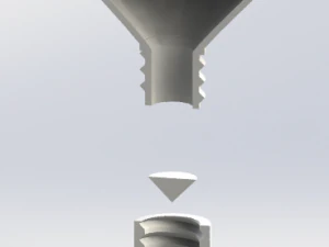 cabezal de ducha Modelo de impresión 3D