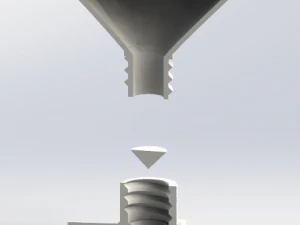 cabezal de ducha Modelo de impresión 3D