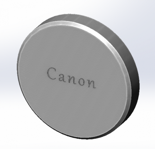 Canon Camera Cover Modèles 3D en vedette .c4d .max .obj .3ds .fbx .stl .blend 