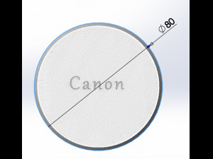 Canon Camera Cover Modèles 3D en vedette
