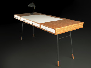 escritorio cupertino 3Dモデル