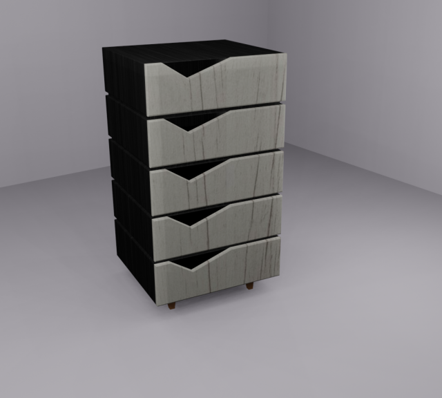 bedside table 3D 모델 .c4d .max .obj .3ds .fbx .stl .blend