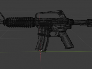 m4a1 carbine modelo 3d Model 3D