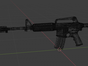 m4a1 carbine modelo 3d Model 3D
