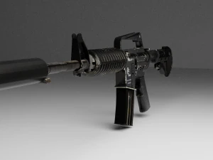 m4a1 carbine modelo 3d 3D Model