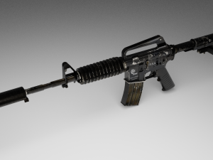 m4a1 carbine modelo 3d Model 3D