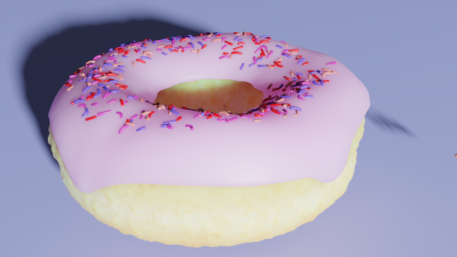 beautiful donut Modèle 3D .c4d .max .obj .3ds .fbx .stl .blend