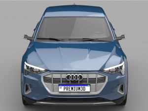 2021 audi e-tron sportback 3D Model