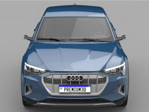 2021 audi e-tron sportback 3D Model