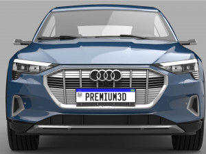 2021 audi e-tron sportback 3D Model