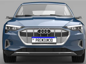 2021 audi e-tron sportback 3D Model