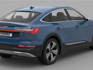 2021 audi e-tron sportback 3D Model