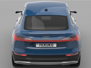 2021 audi e-tron sportback 3D Model