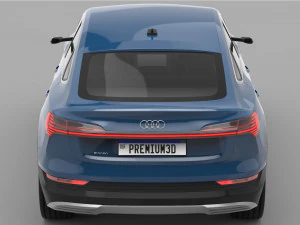 2021 audi e-tron sportback 3D Model