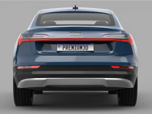 2021 audi e-tron sportback 3D Model