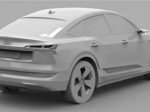 2021 audi e-tron sportback 3D Model