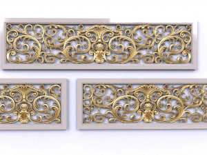 Balcony railings 3D Model
