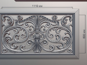 Balcony railings 3D Модель