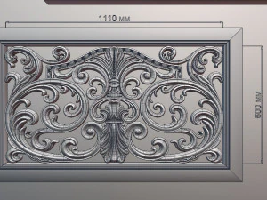 Balcony railings 3D Model