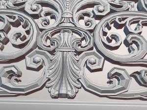 Balcony railings 3D Модель